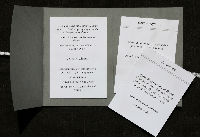 Faire-part de mariage Pocketfold